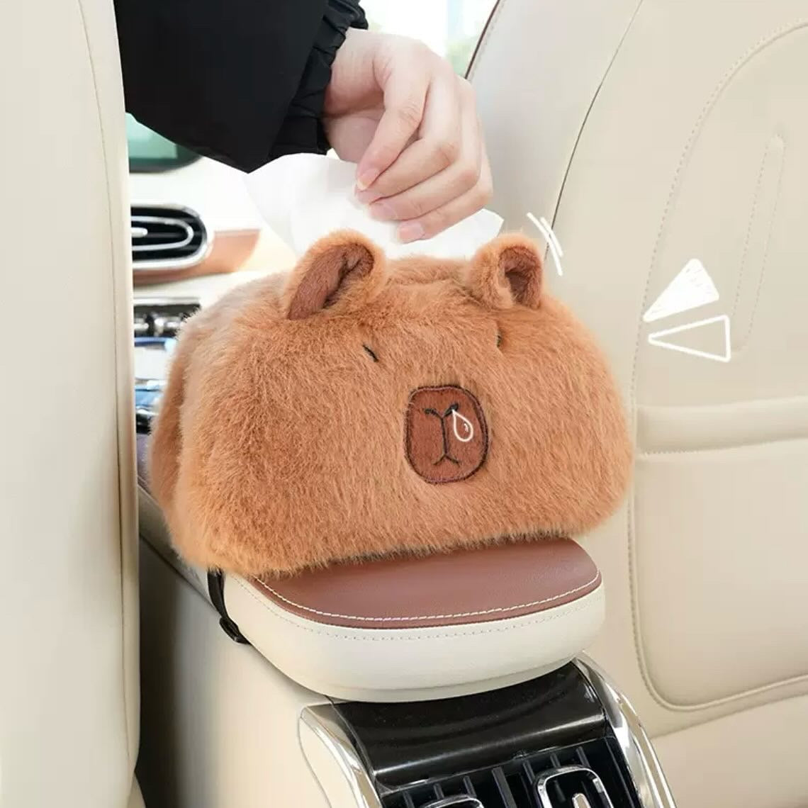 New Multi-functional Capybara Cartoon Tissue Box