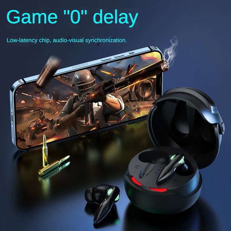 Wireless Pro-Gaming Bluetooth Earbuds with Extended Battery Life and Low Latency