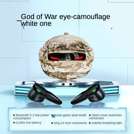 Wireless Pro-Gaming Bluetooth Earbuds with Extended Battery Life and Low Latency