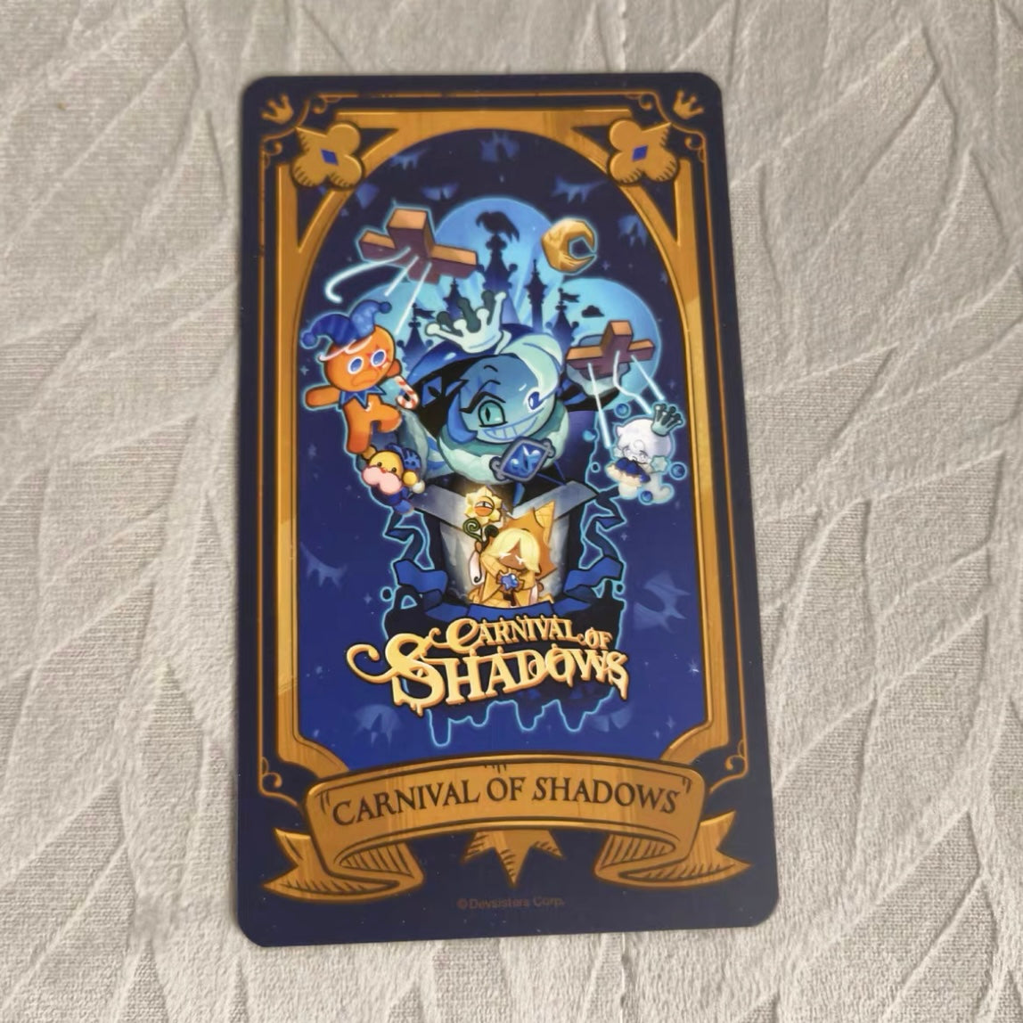 CookieRun Kingdom Shadow Milk Cookie Event Code Card ✨ Unused | In Stock
