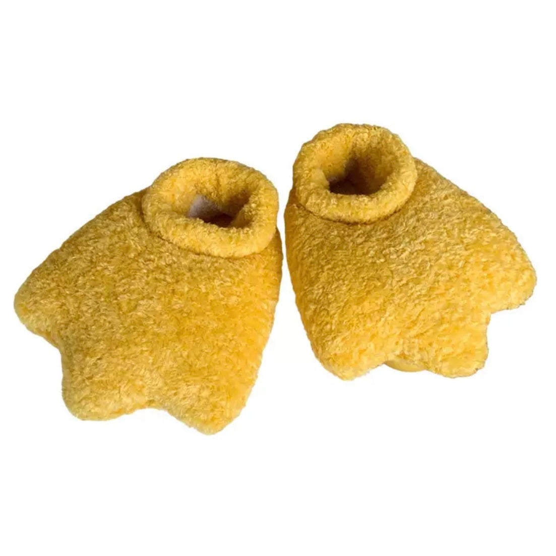 Cartoon Plush Duck Feet Fun Indoor Cotton Slippers