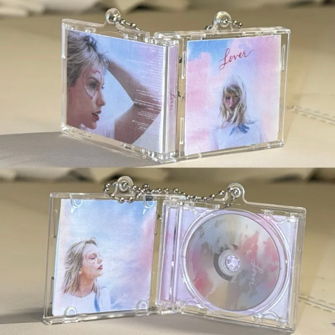 Creative Taylor DIY Mini NFC Album Keychain CD Pendant – Ahhkawaii