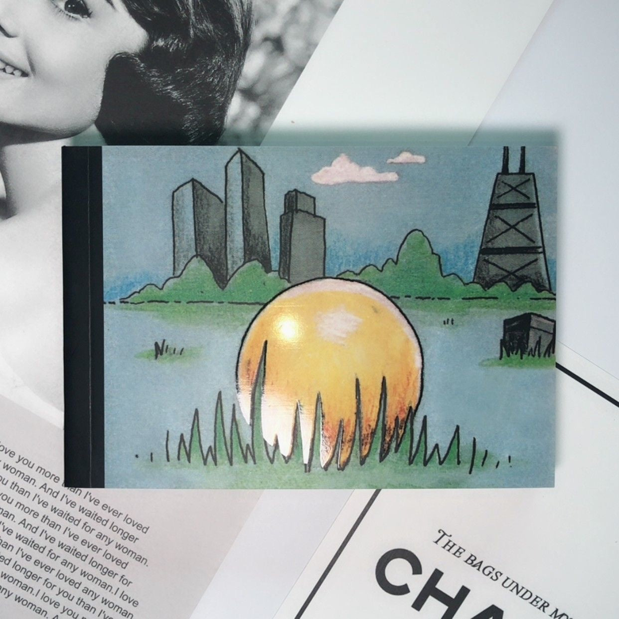 【Ahhkawaii】Hand-Flipped Book: Romantic Surprise Proposal, Couple's Artistic Confession, Comic Book of Love