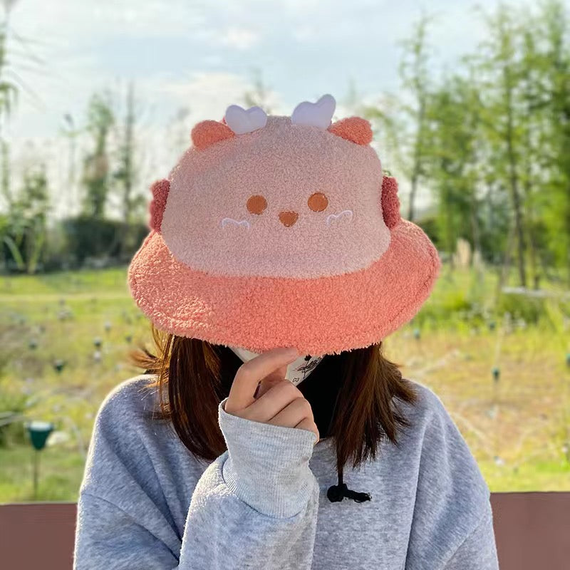 【Ahhkawaii】2023 New Cute and Stylish Creative Sun Protection Hat with Animal-Inspired Design – a perfect gift for fashion-forward girls