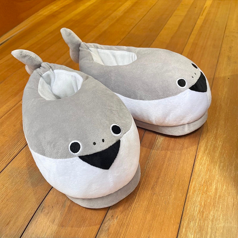 【Ahhkawaii】2023 New Autumn/Winter Capybara Cute Home Plush Warm Cotton Slippers - Perfect for Couples and Birthday Gifts