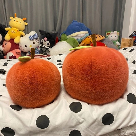 【Ahhkawaii】Hedgehog with Big Apple Detachable Plush Toy Pillow