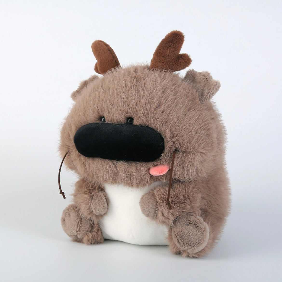 2024 New Cute Plush Toy with Big Nose Dragon