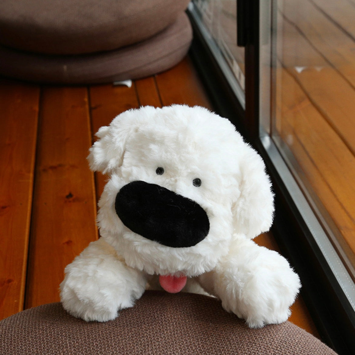 Cute Super Soft Big Nose Puppy Plush Toy