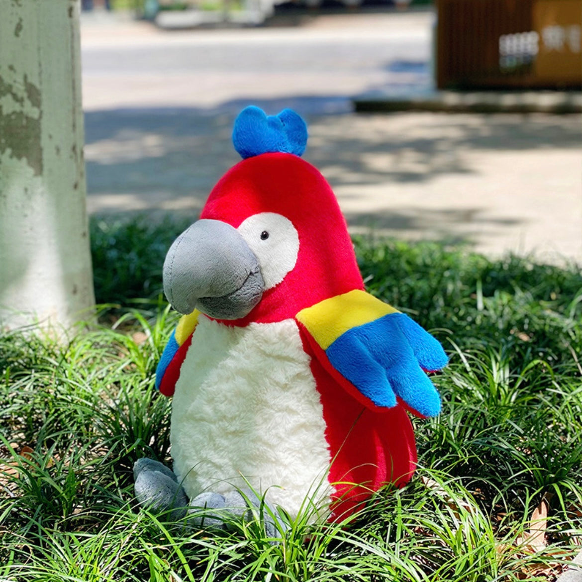 Creative and Quirky Kong Parrot Plush Toy