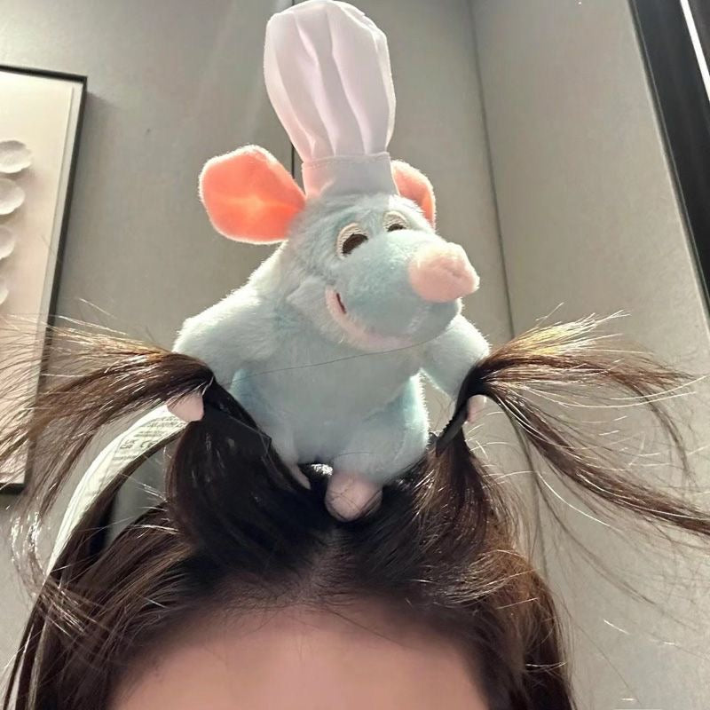 Cute Mouse Plush Headband