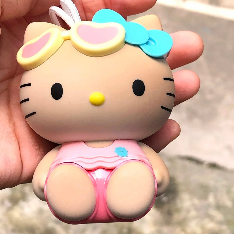 2024 New Summer Beach Sunbathing Color-Changing Hello Kitty Toy Figure