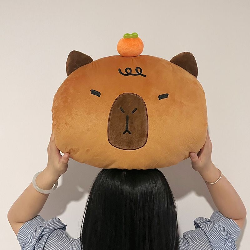 【Ahhkawaii】2023 New Capybara Plush Hand Warmer Toy Pillow - a Gift for Girls