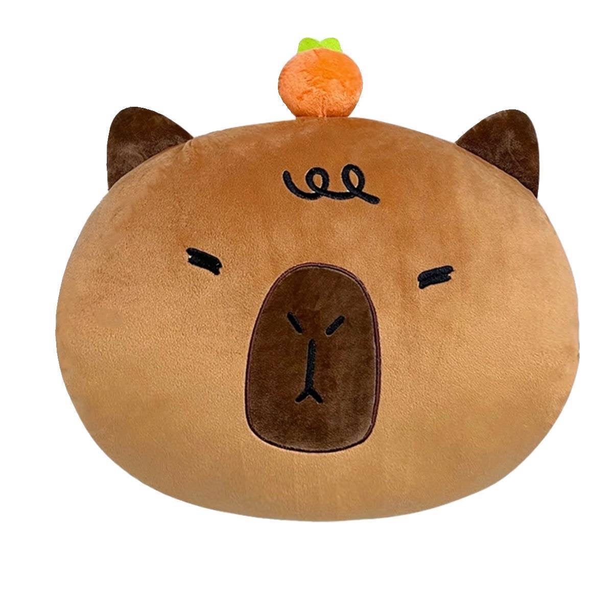 【Ahhkawaii】2023 New Capybara Plush Hand Warmer Toy Pillow - a Gift for Girls