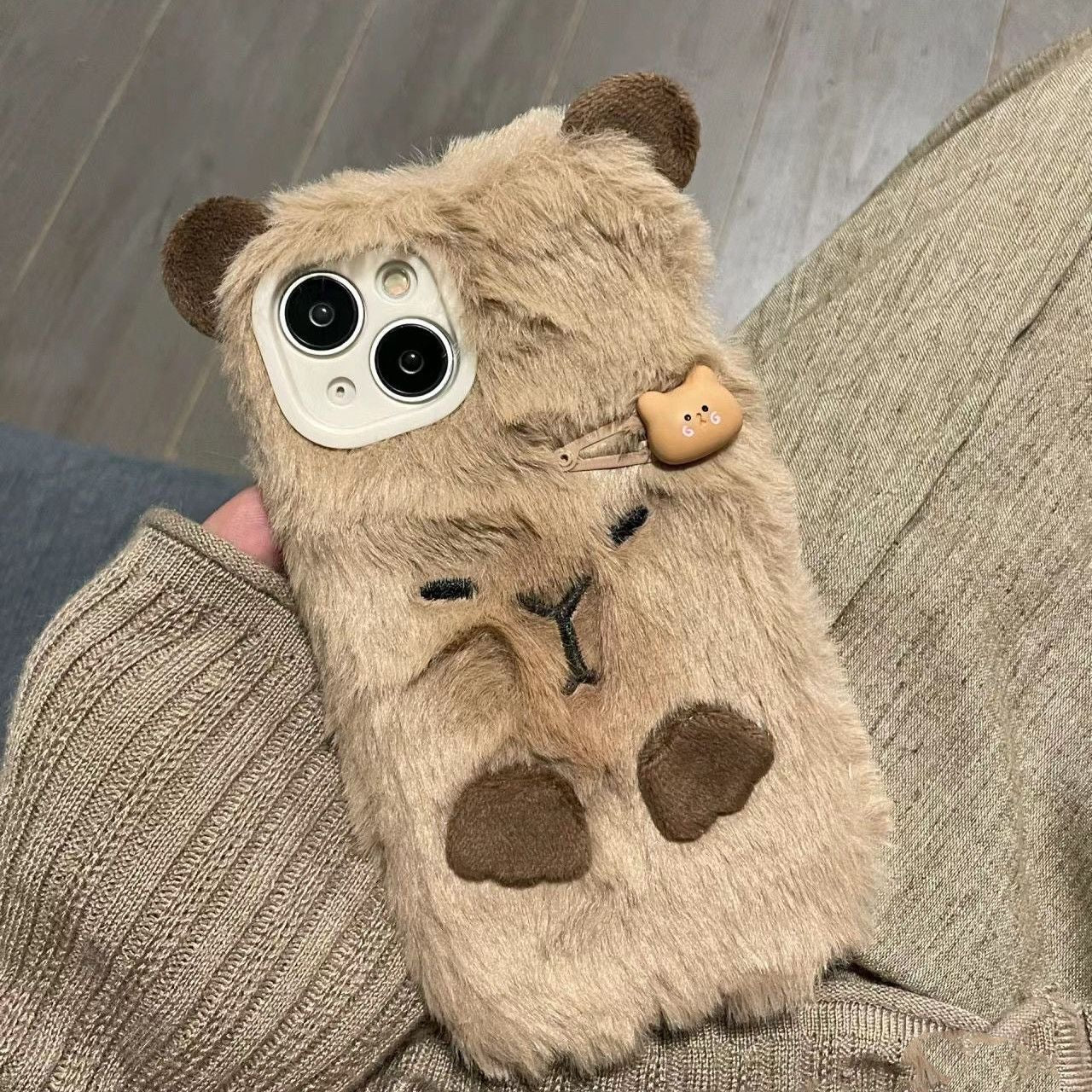 【Ahhkawaii】Plush New Cute Capybara Phone Case