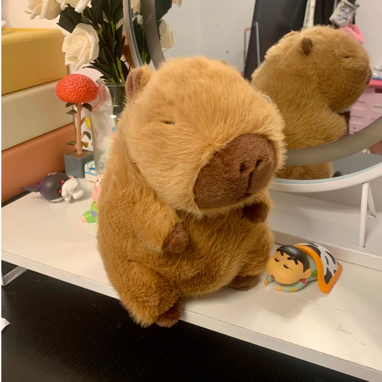 Ahhkawaii Adorable Internet Famous Capybara Plush Toy Stuffed Animal