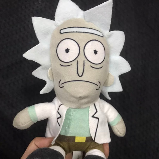 Rick and Morty Sitting 20cm Plush Toy – Cute Gift and Collectible