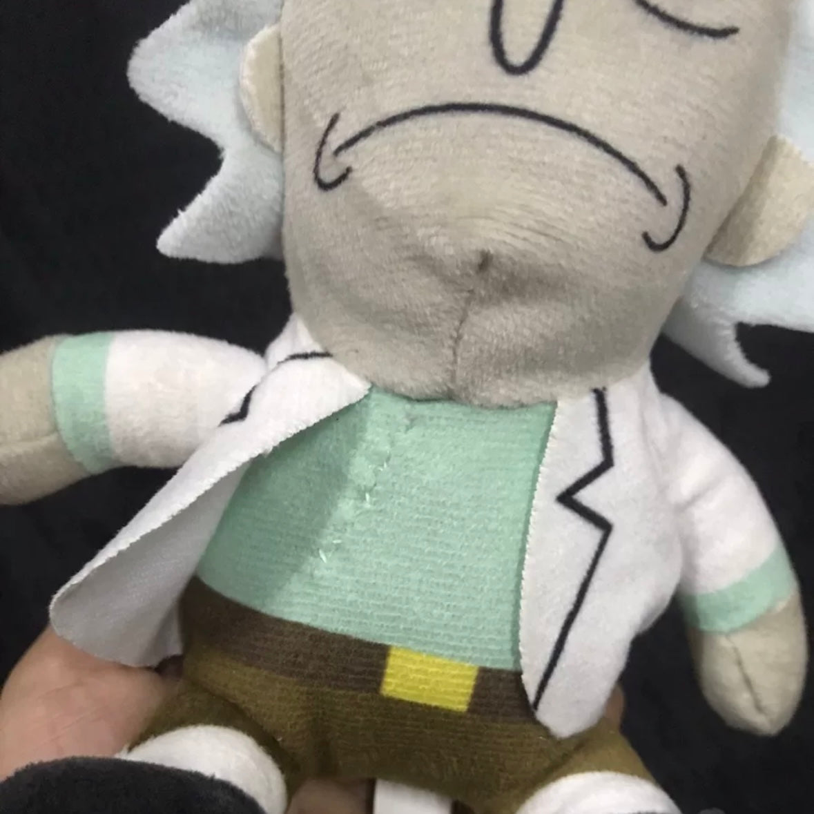 Rick and Morty Sitting 20cm Plush Toy – Cute Gift and Collectible