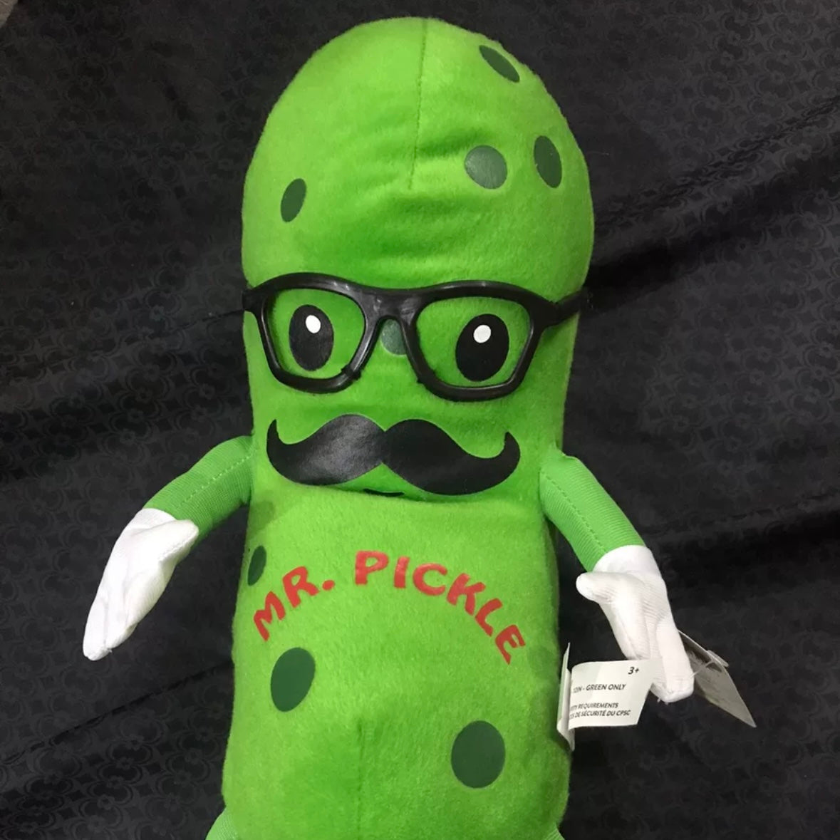 Fiesta Mr. Pea Plush Toy – Adorable Animated Character Collectible 🌱😊