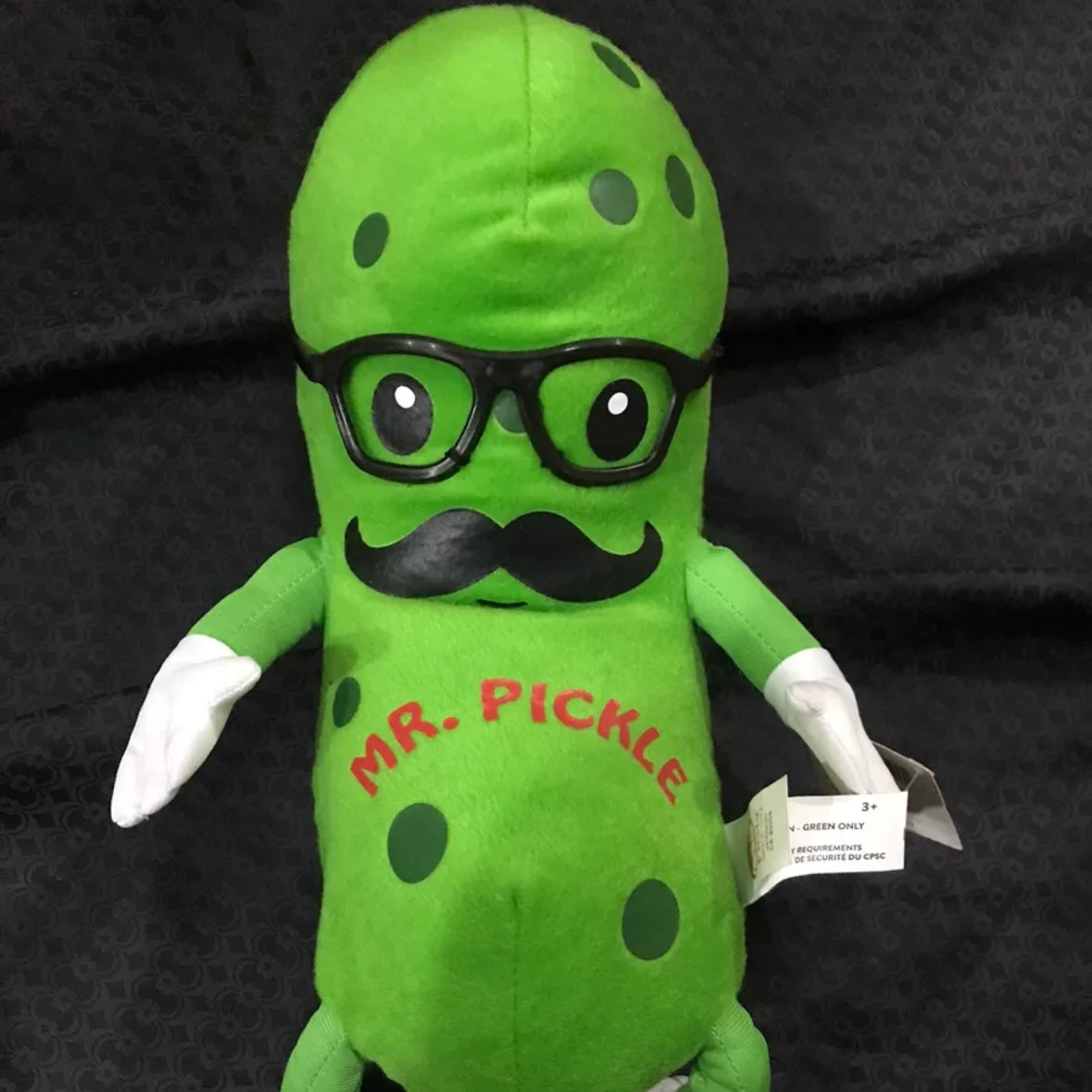 Fiesta Mr. Pea Plush Toy – Adorable Animated Character Collectible 🌱😊