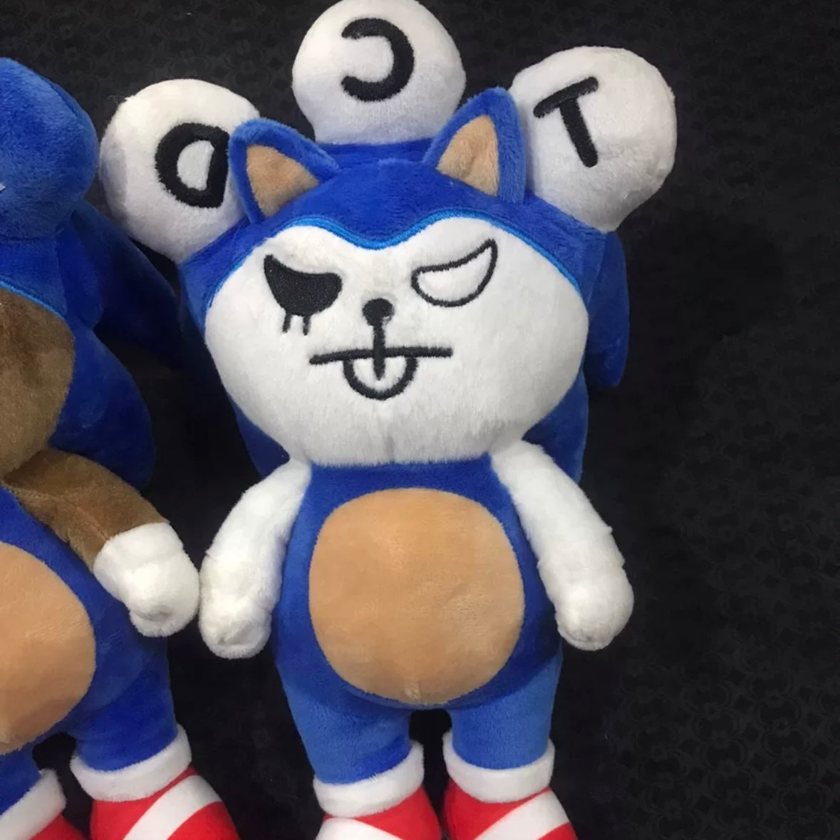 Dreams Come True DCT Bear & Sonic Plush Toy Set – 2pcs, Anime Merchandise