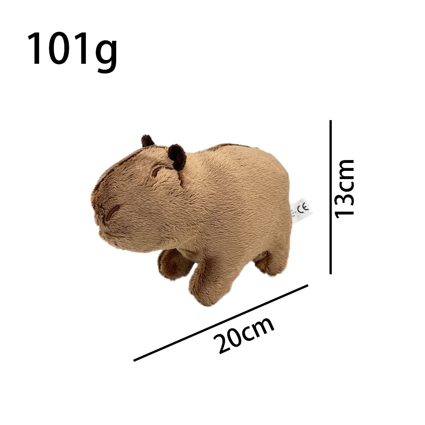 【Ahhkawaii】2023 New Capybara Rodent Plush Life Simulator Stuffed Toy