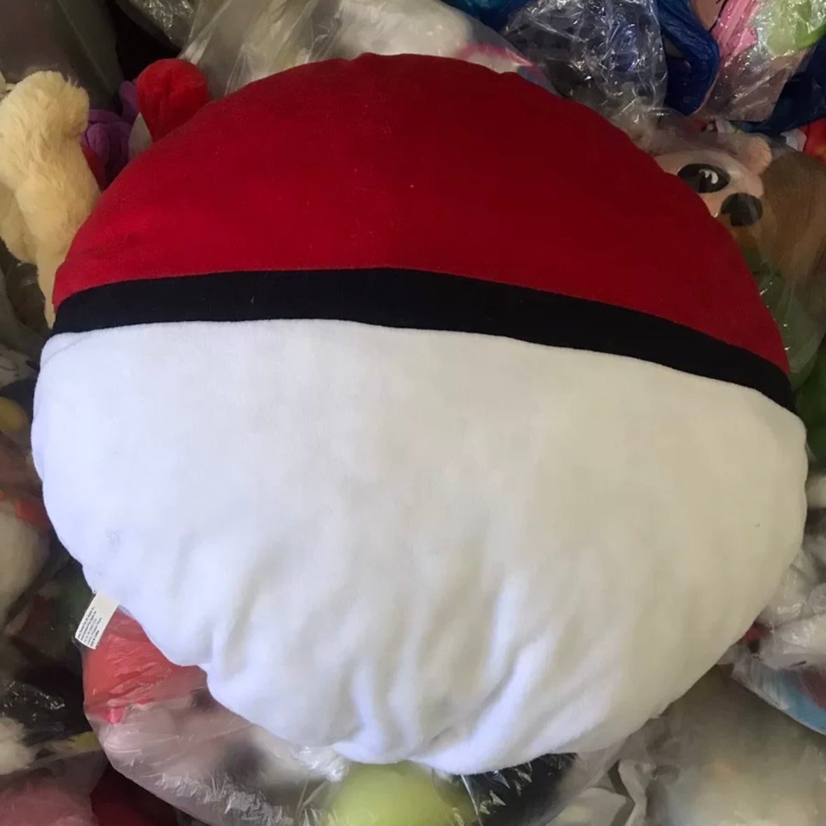 40cm Pokemoon Pok Ball Plush Pillow – Anime Merchandise & Home Décor