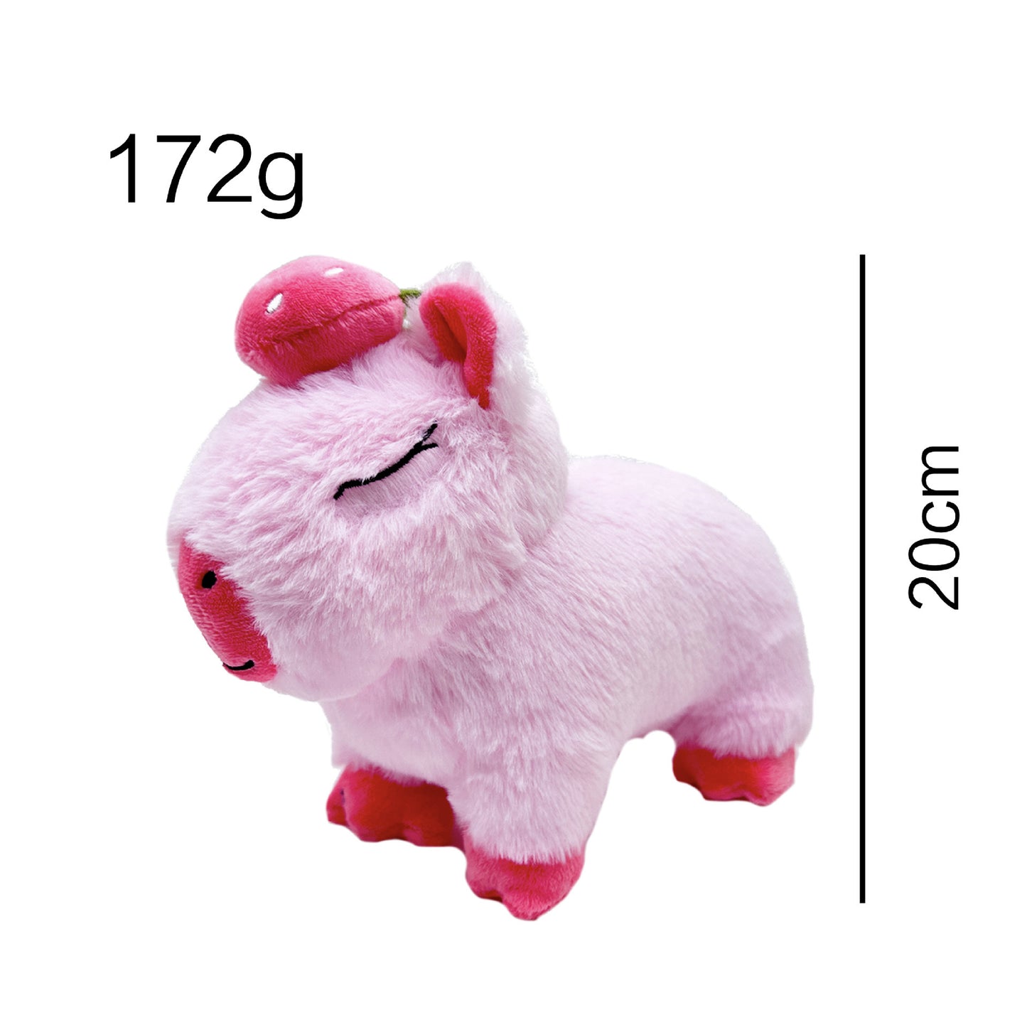 【Ahhkawaii】2023 New Capybara Rodent Plush Life Simulator Stuffed Toy