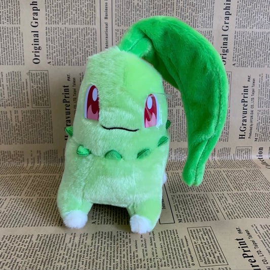 22cm Pokemoon Chikorita Plush Toy & Pillow