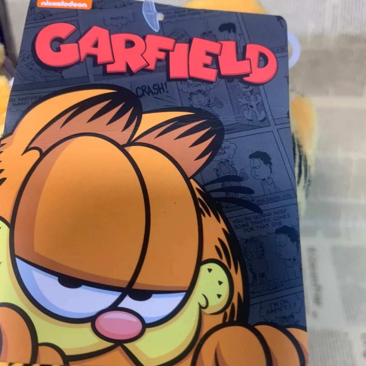 20cm New Garfield Plush Toy – Car Window Suction Cup Gift