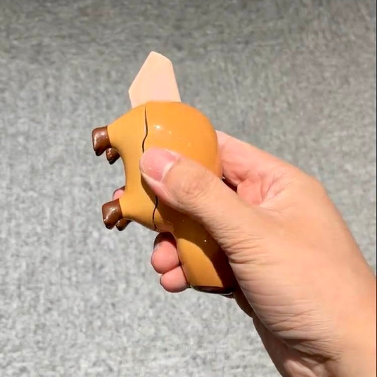 【Ahhkawaii】Capybara Anti-Gravity Cartoon 3D Printed Radish Knife Toy