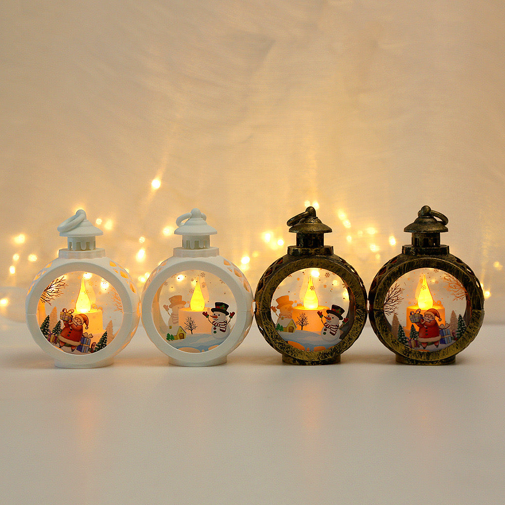 【Ahhkawaii】Christmas Glowing Night Light Pendant for Desktop and Window Display Decoration