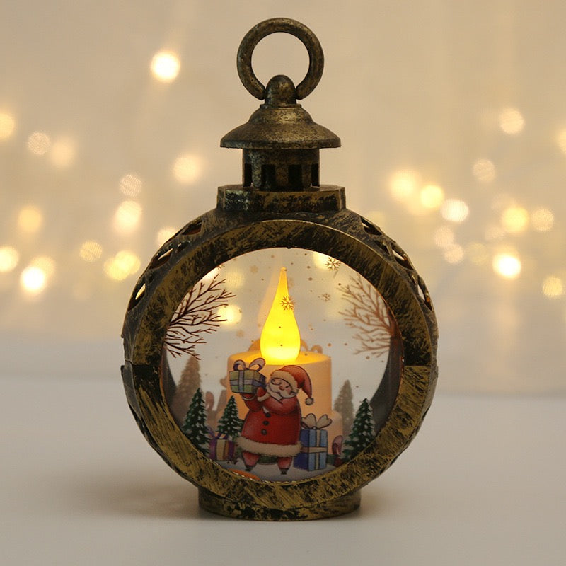 【Ahhkawaii】Christmas Glowing Night Light Pendant for Desktop and Window Display Decoration