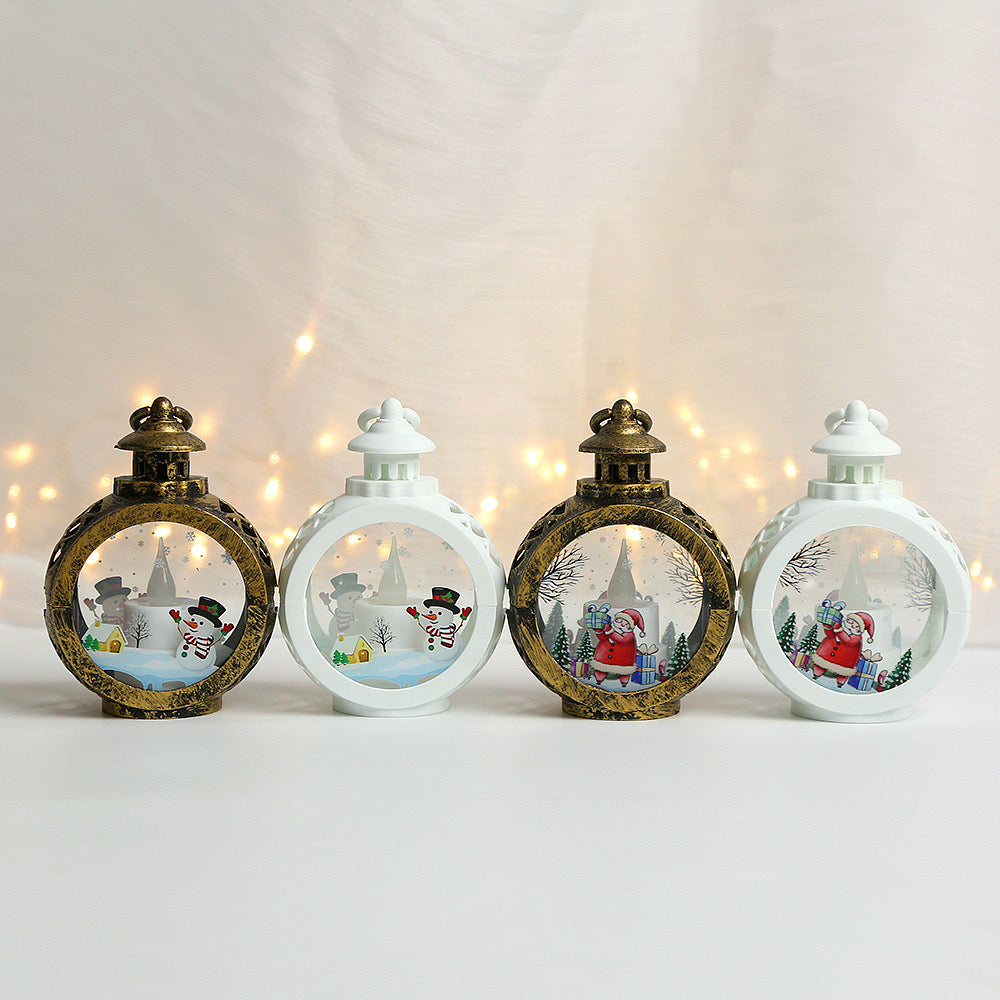 【Ahhkawaii】Christmas Glowing Night Light Pendant for Desktop and Window Display Decoration