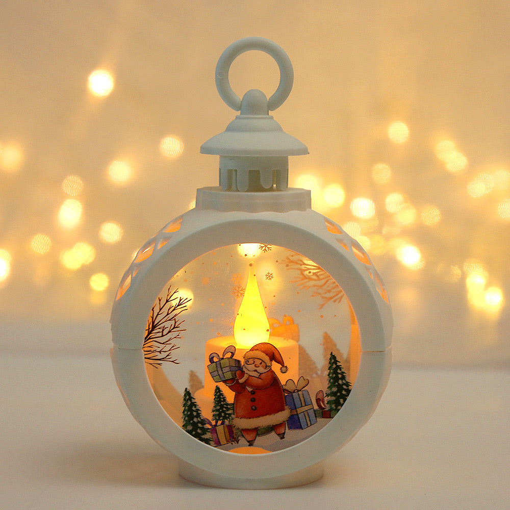 【Ahhkawaii】Christmas Glowing Night Light Pendant for Desktop and Window Display Decoration