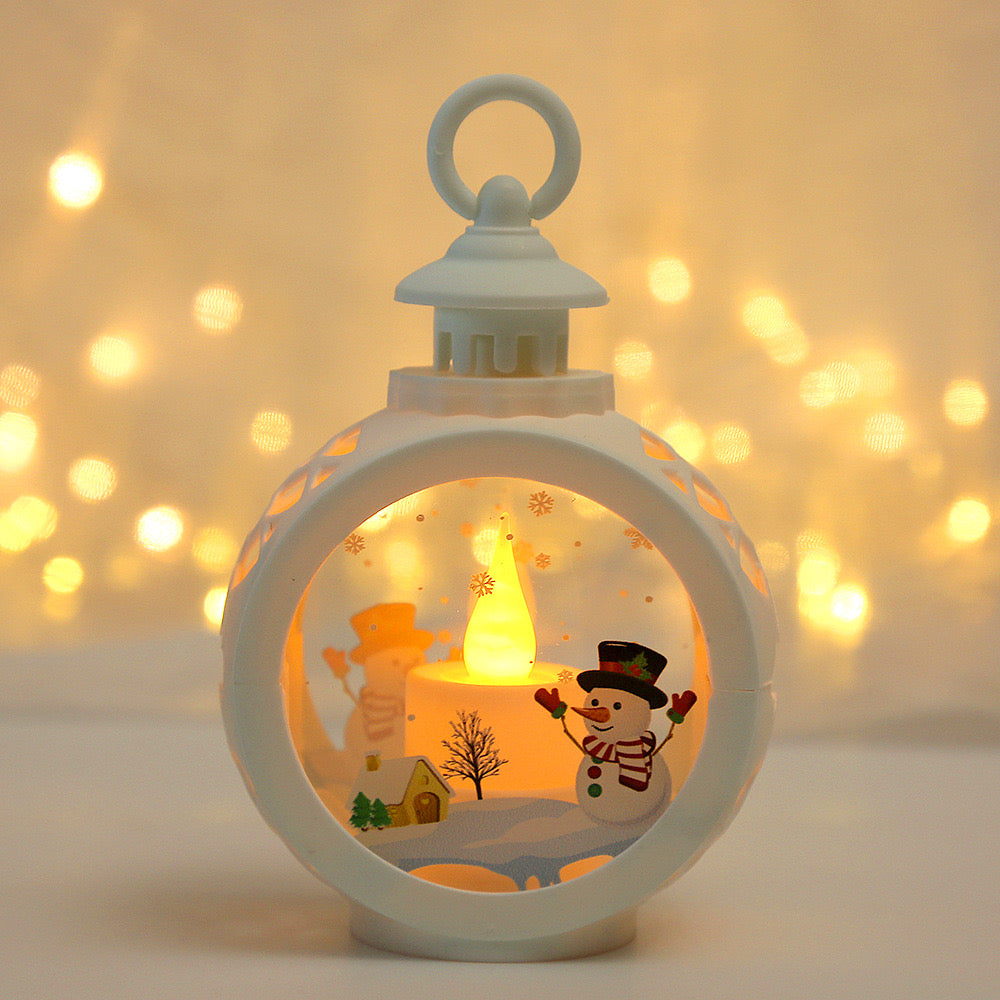 【Ahhkawaii】Christmas Glowing Night Light Pendant for Desktop and Window Display Decoration