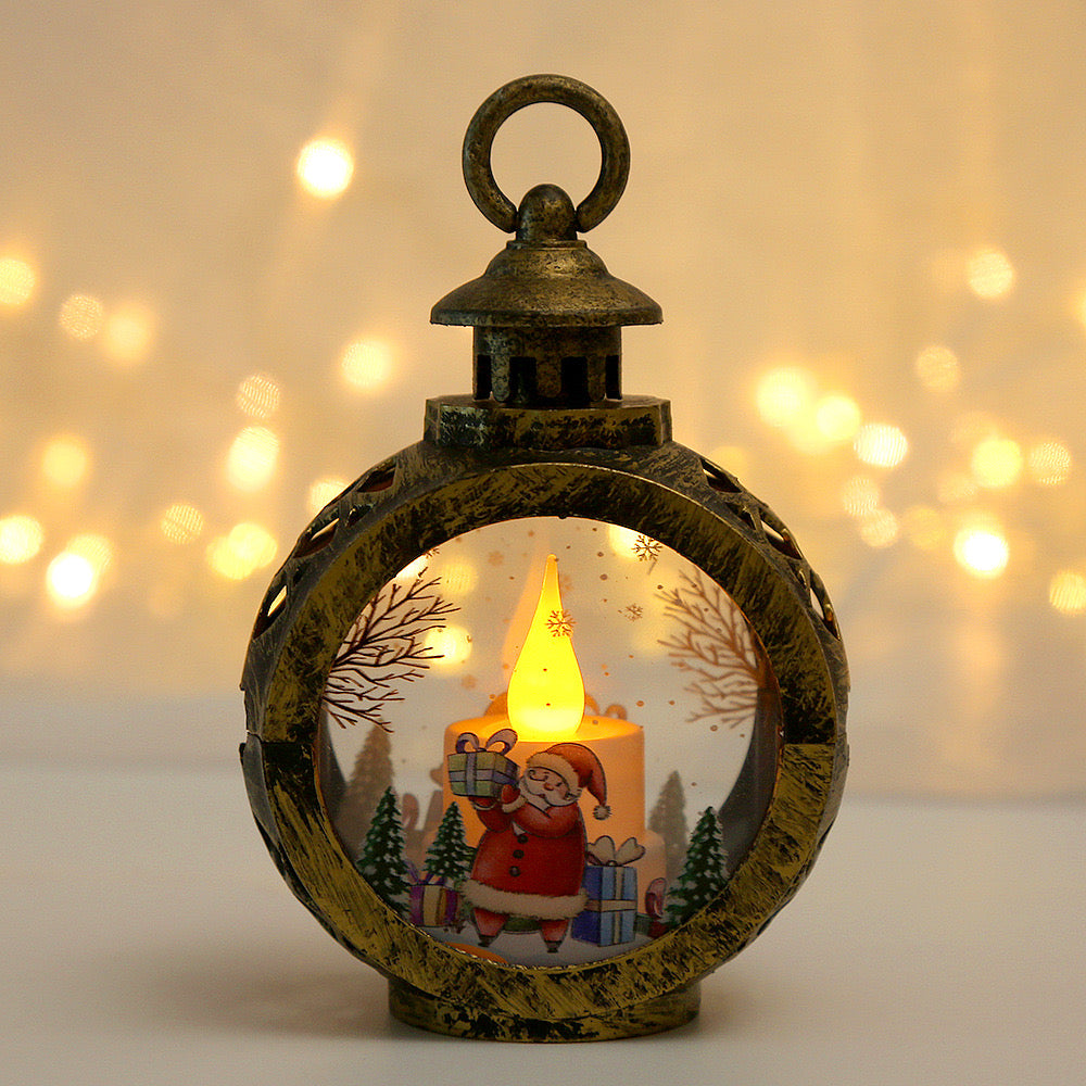 【Ahhkawaii】Christmas Glowing Night Light Pendant for Desktop and Window Display Decoration