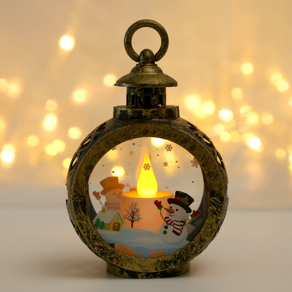 【Ahhkawaii】Christmas Glowing Night Light Pendant for Desktop and Window Display Decoration