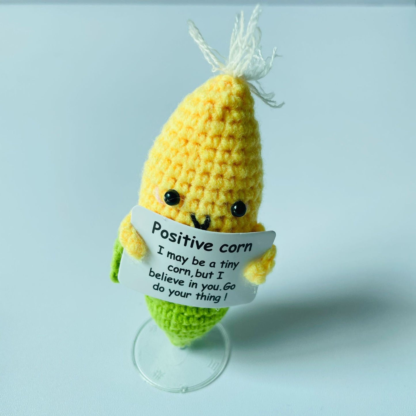 【Ahhkawaii】Handmade Yarn Crocheted Cute Fruit Amusing Emoji Plush Ornament Hanging Decoration