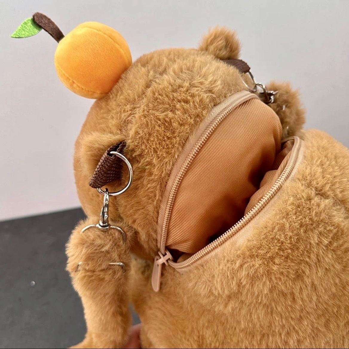 【Ahhkawaii】2023 New Capybara Cute Cartoon Creative Fashion Commuter Travel Backpack